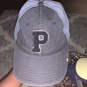 Blue mens polo hat